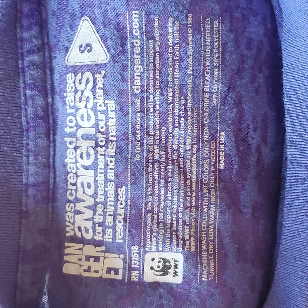 Sheer WWF shirt - Picture 7 of 8